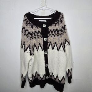 zara girls cardigan sweater 11-12 years Wool Blend